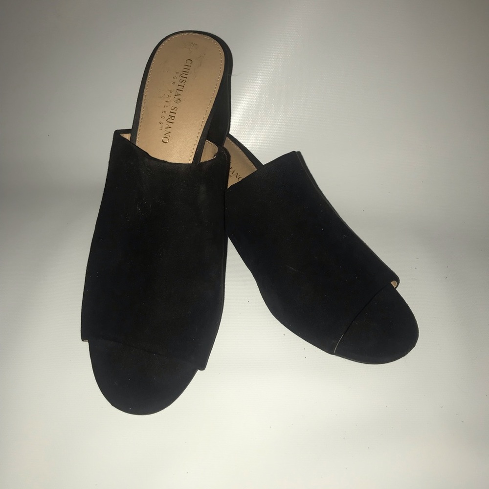 Christian Siriano block heels